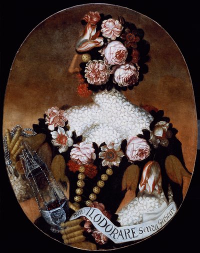 The Sense of Smell by Giuseppe Arcimboldo